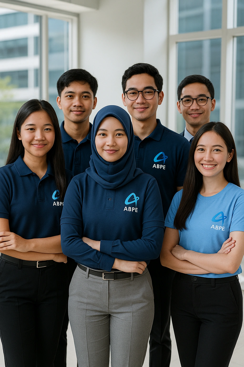 Tim ABPE sedang berdiskusi tentang strategi digital