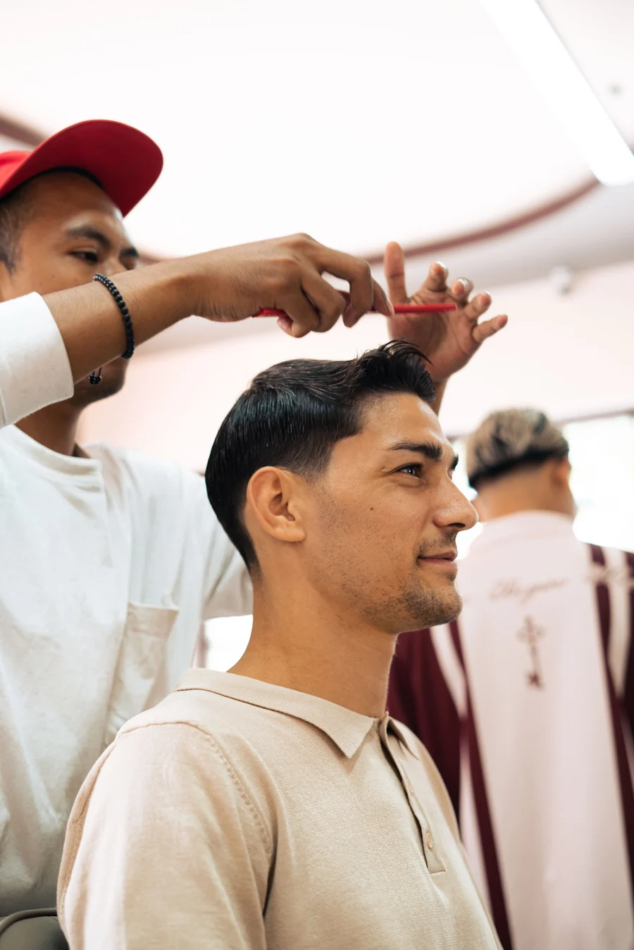 Dokumentasi pengerjaan rambut dari website KeyBarber